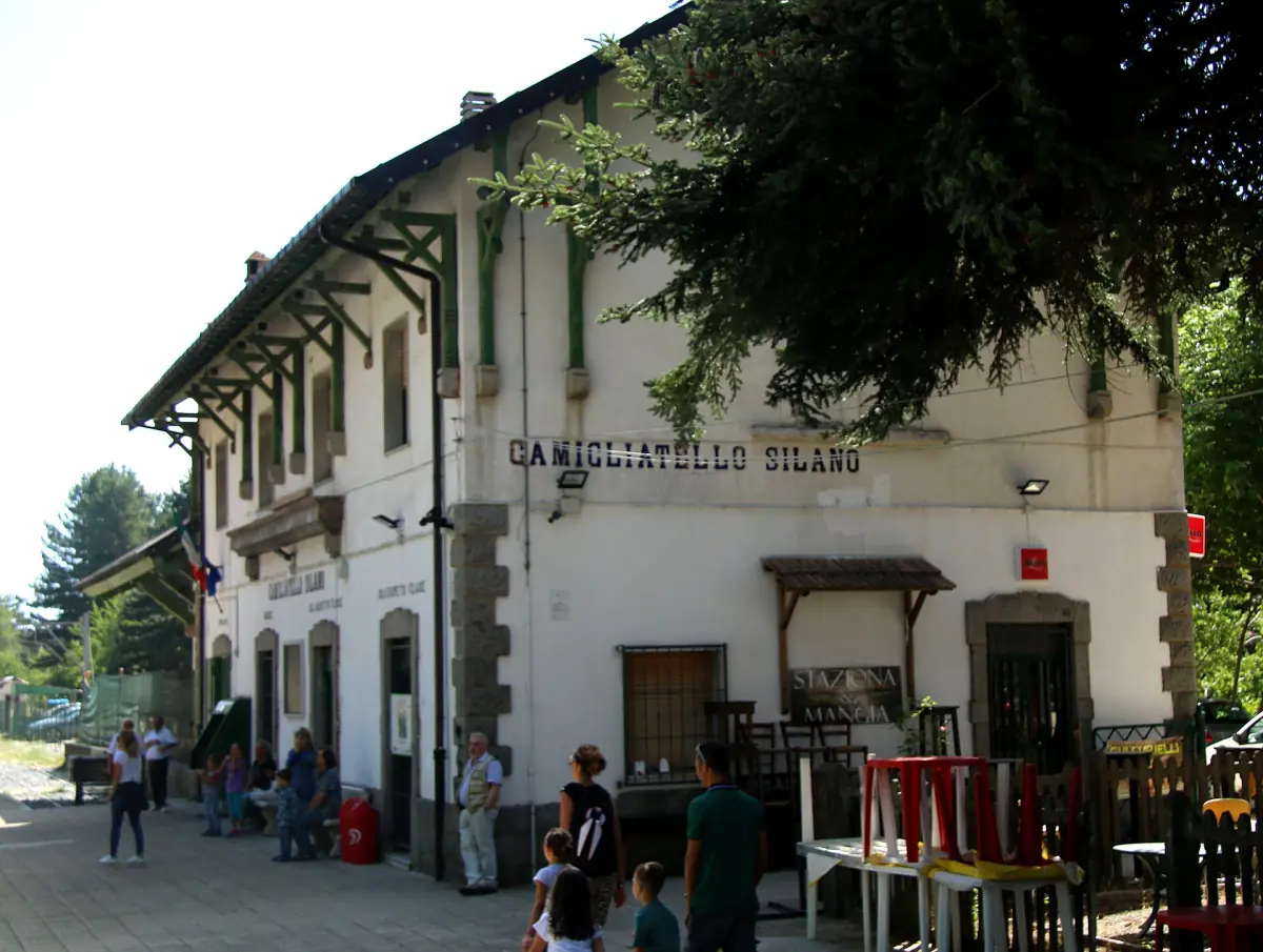 The old railway station of Camigliatello Silano